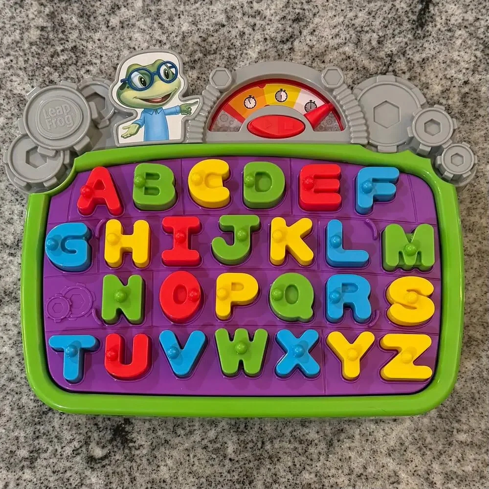 Leap Frog Leaping Letters Race the Clock Game ABC Alphabet Educational Learning